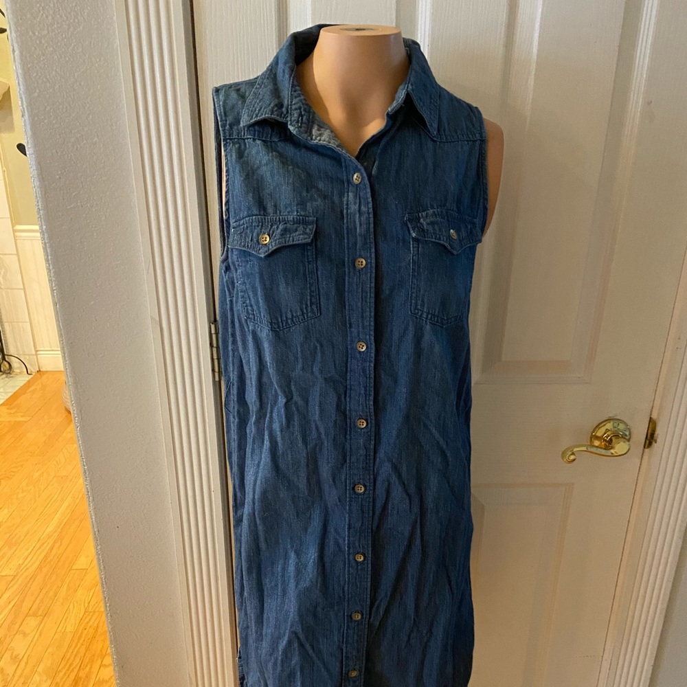 Denim dress